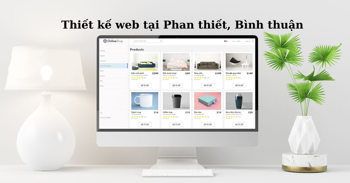 Công ty thiết kế web tại Phan Thiết, Bình thuận